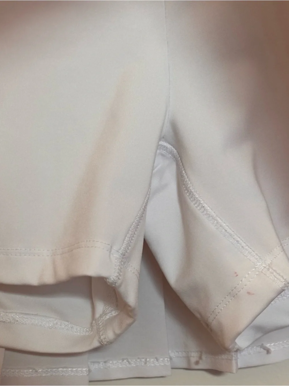 FILA White Pleated Tennis Mini Skirt